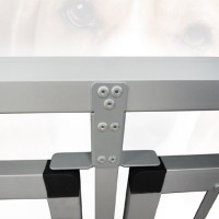 Alu-Hundetransportbox-Auto-Hundebox-Doppeltrig-86x99x67cm-0-3