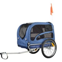 DOGGYHUT-Extra-Grosser-Hundeanhnger-mit-Jogger-Kit-Fahrradanhnger-2in1-BLAU-70302-02-0-0