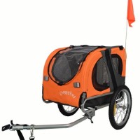 DOGGYHUT-Hundeanhnger-Hunde-Fahrradanhnger-Hundetransporter-MEDIUM-ORANGE-10115-03-0