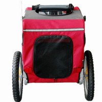 DOGGYHUT-Hundeanhnger-Hunde-Fahrradanhnger-Hundetransporter-MEDIUM-ROT-10115-01-0-0