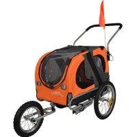 DOGGYHUT-Hundeanhnger-und-Jogger-Hunde-Fahrradanhnger-Hundetransporter-MEDIUM-ORANGE-10201-03-0-1