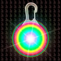 Hunde-Leuchtanhnger-Leuchthalsband-Led-Hundehalsband-LH6-Blinkie-von-Leuchthund-Led-Anhnger-disko-Farbwechselspiel-0