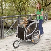 Karlie-31619-Doggy-Liner-De-Luxe-Teflon-148-x-90-x-88-cm-schwarz-grau-0-1