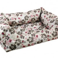 Karlie-513768-Hundebett-eckig-Dreambay-100-x-80-x-25-cm-flower-0