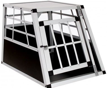TecTake® Alu Hundetransportbox