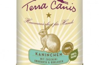 Terra Canis Kaninchen mit Zucchini, Amaranth & Bärlauch