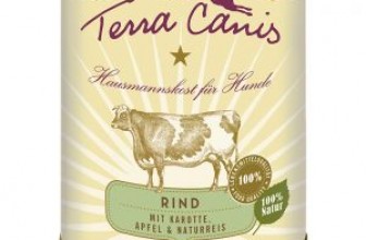 Terra Canis Rind mit Karotte, Apfel & Naturreis